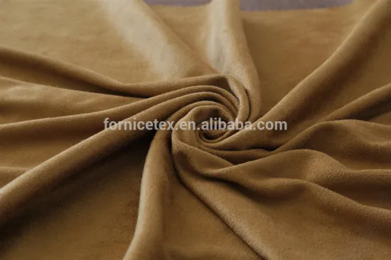 2016 China wholesale Suede Fabric For Garment, Shoes
