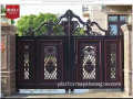 Safety Designs Anti-theft Main Gate Aluminum Art Courtyard Villa Front Doors
