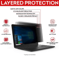 Protecteur d'écran anti-pipeuse amovible pour Dell Inspiron