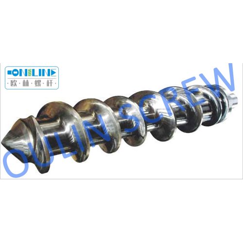 રબર કેલેન્ડરિંગ માટે સ્ક્રૂ અને બેરલ