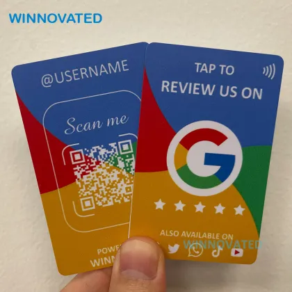 Custom Printing 13.56MHz NFC Card - Google Reviews