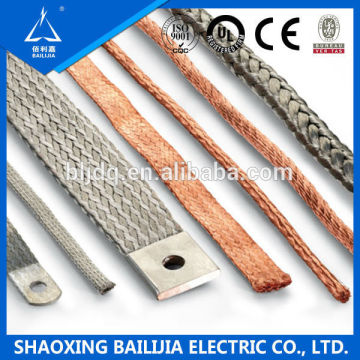 Ground Flexible Tinned Flat Copper Braid