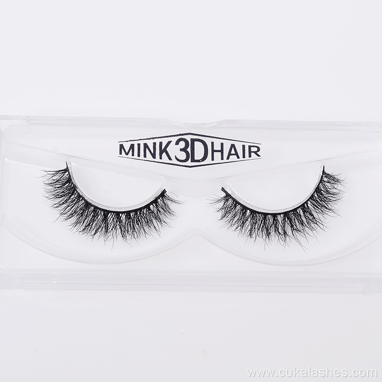 100% real mink lashes natural 3d mink eyelashes