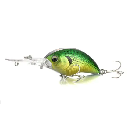 Deep CrankBait Lure for Saltwater Fishing - Pesca 61mm 18g Artificial Bait for Bass, Sea Snapper, Grouper