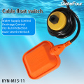 Interruttore di livello a galleggiante arancione da 11 m KYN-m15-11
