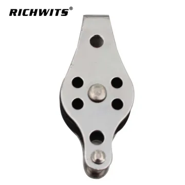 marine 316 stainless steel nylon pulley wheels lift pulley system
