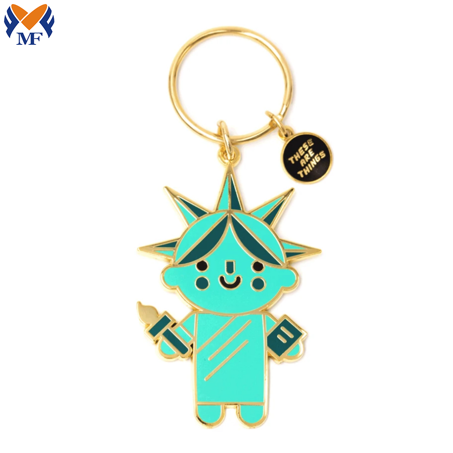 Liberty Baby Enamel Keychain