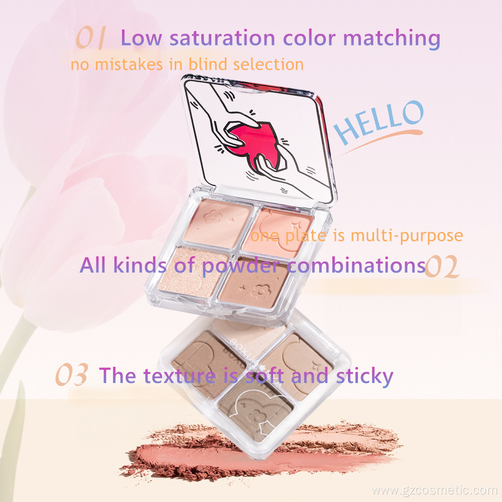Colors clouds eyeshadow Plate