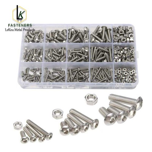 Шруба з гранічнай галоўкай з нержавеючай сталі