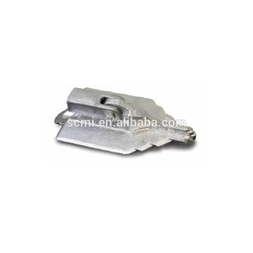 Hot dip galvanized steel rock solid earthing anchor boosts