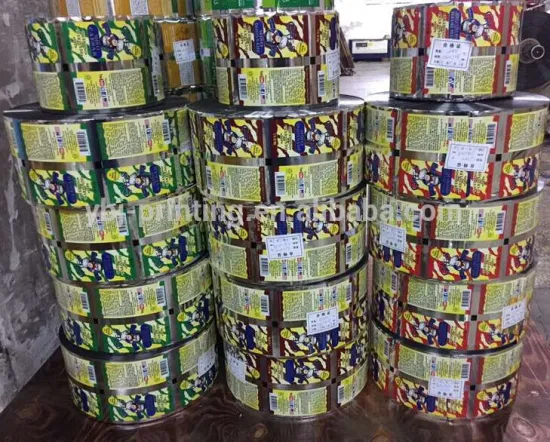 plastic printed laminated flexible food packaging bag