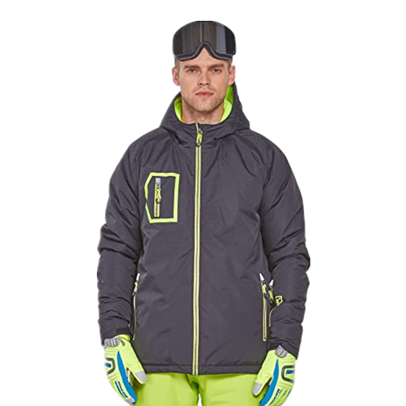 Men S Outdoor Waterproof Windproof Fleece Warm Ski Jacket