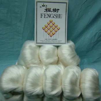 100% mulberry spun silk yarn
