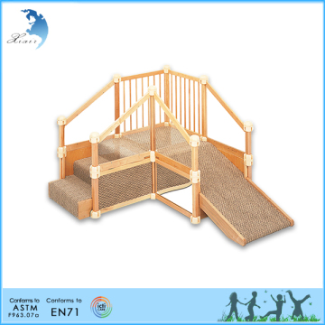 Professional manufacturer kids Care center wood playground equipment outdoor