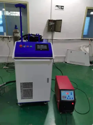 Optical fiber flying laser marking machine
