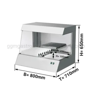 Commercial Kitchen Cooking Equipment Fries Warmer