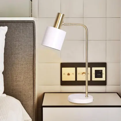 INSHINE Upright Rustic Table Lamp