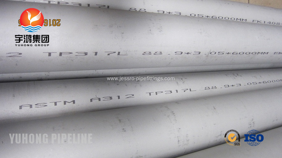 ASTM A312 TP317L Stainless Steel Seamless Pipe