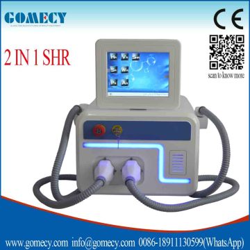 OEM & ODM service IPL SHR facial cleansing/anti freckle /electric wrinkle remover /permanent hair remover