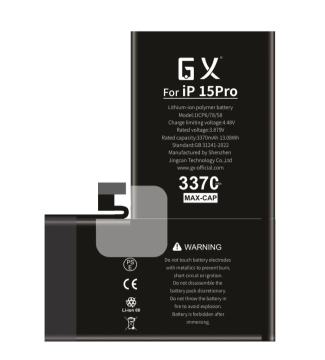 GX for Apple 15pro with high capacity battery