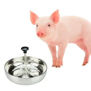 LOW Price Stainless Steel Piglet Feeding Trough with Large Pig Opening