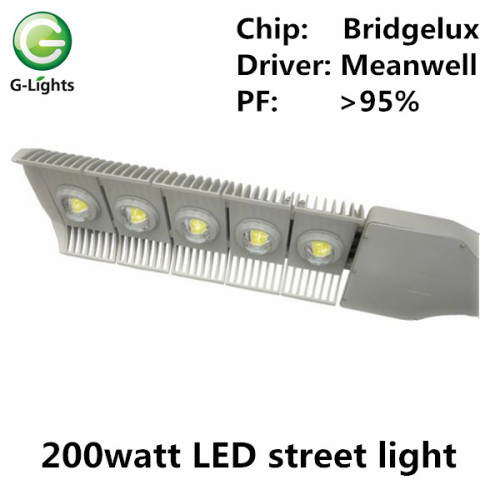 Bridgelux luz de rua de LED de 200 watts