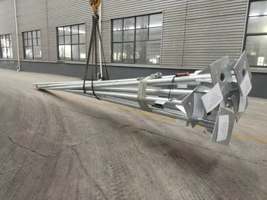 Galvanized Steel Street Lighting Poles 6-12m