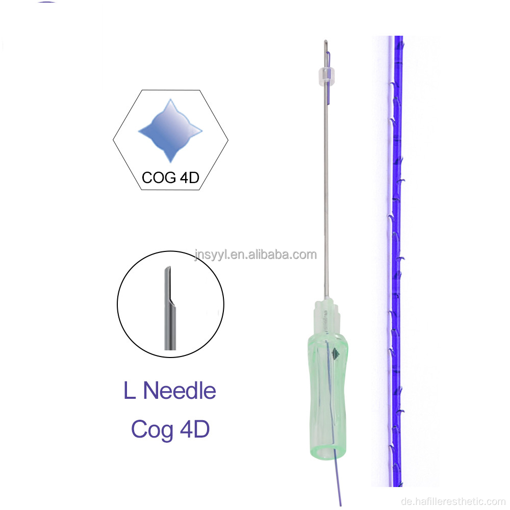 PDO/PCL/PLLA COG -Threads PDO -Gewinde -COG 3D4D6D21G60mm