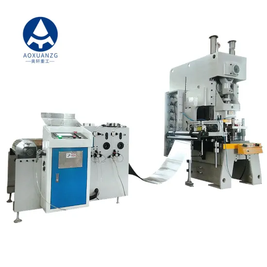 Fully Automatic CNC Aluminium Foil Container Making Line