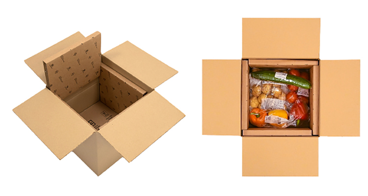 Corrugated Box Liners Assembled 2 Corrugated Box Liners Assembled 2
