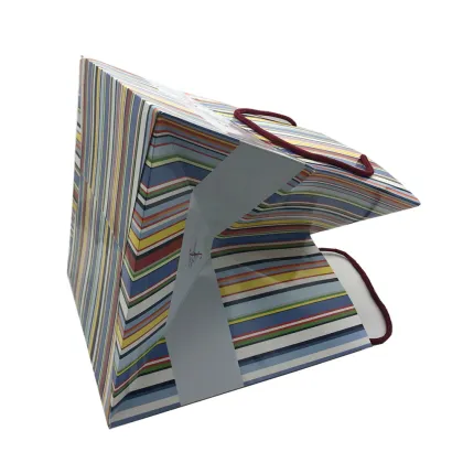 Glossy Lamination Private Label Coated Paper Bag