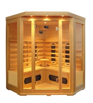 4-5 Person Corner Ceramic Sauna Room (SMT-042CHC)