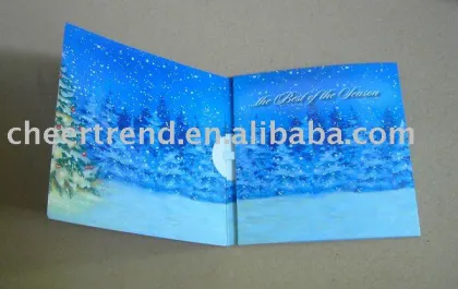 record music greeting card