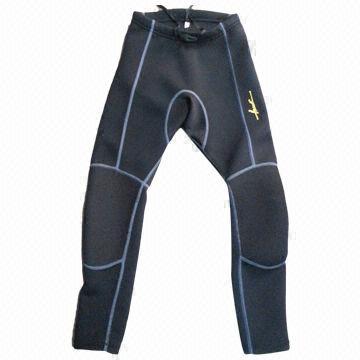 Men's neoprene pant for diving and surfing or water sports