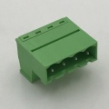 Wire to wire male lug pluggable terminal block