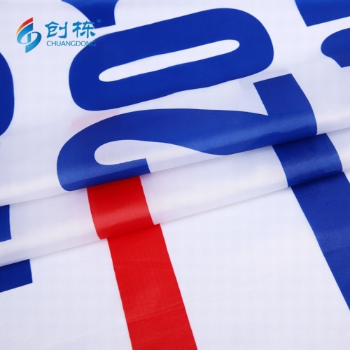Wholesale 100% polyester promotional trump flag