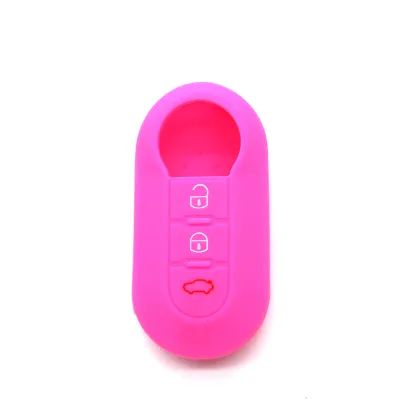 Fiat 500 Silicone Car Key Pouch