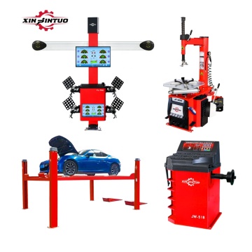 Xinjintuo Four-Wheel Positioning Balancing Equipment: Tire Changer and Wheel Balancer Combo with 3D Alignment Machine