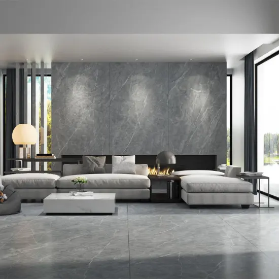 Modern Sintered Stone Tiles: 1200x2600mm Coffee Table Wall Bathroom Vanity for Interior Design