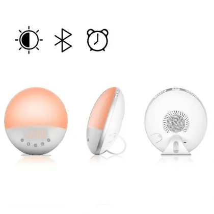 Smart Sunrise Simulation Alarm Clock with FM Radio