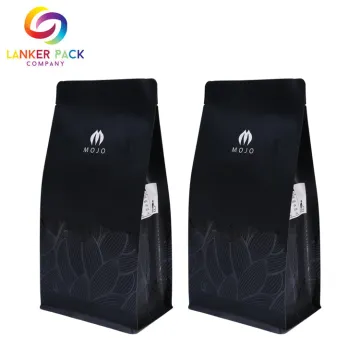 High Quality Square Bottom Plastic Bag For Coffee