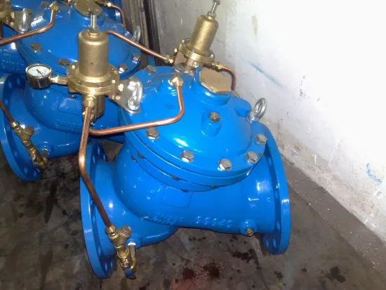 Ax742x Diaphragm Relieving / Pressure Sustaining Water Regulating Valve For Pipeling