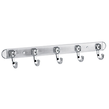 Sanitary ware quality polished alloy stainless steel shower room quality metal clothes hanger hook