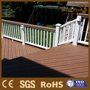 wood plastic composite solid decking