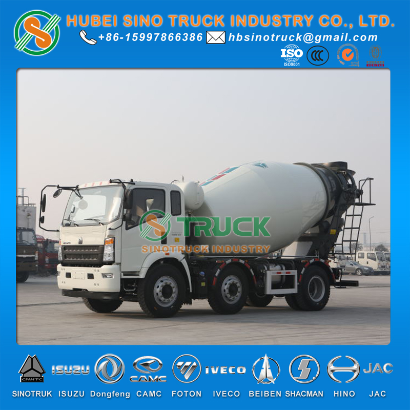 HOWO 3cbm Concrete Mixer Truck