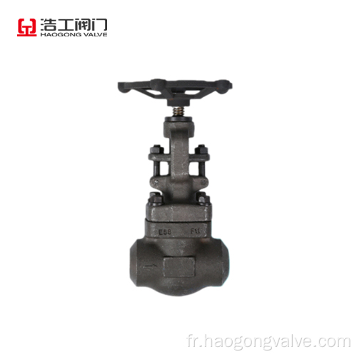 Valve globe de soudage en acier avant 800 lb