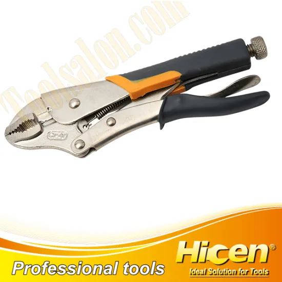 Two Components Plastic Handle Locking Plier