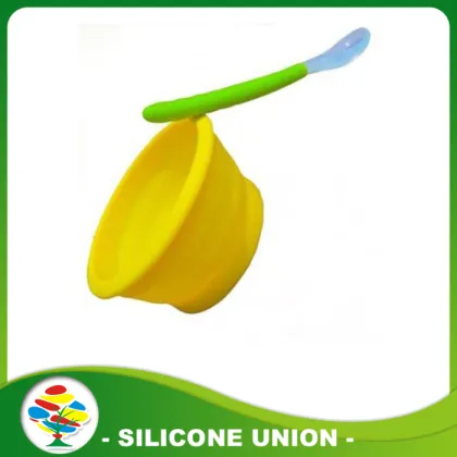 Factory cheap silicone baby tableware