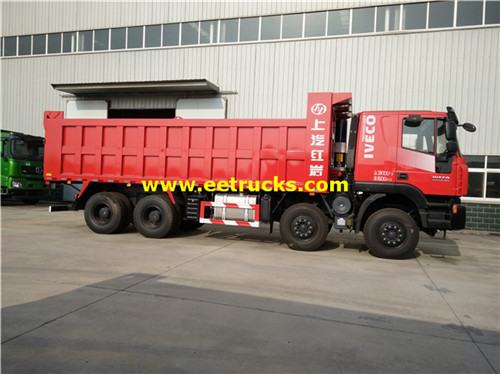 50ton 8x4 الرمال تحمل الشاحنات