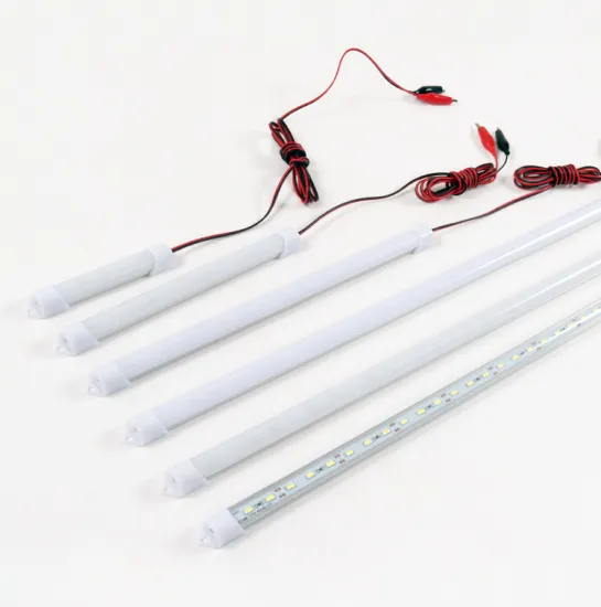 Wide Voltage 12-85VDC Battery Powered LED Tube Lamp with Clip Clamp